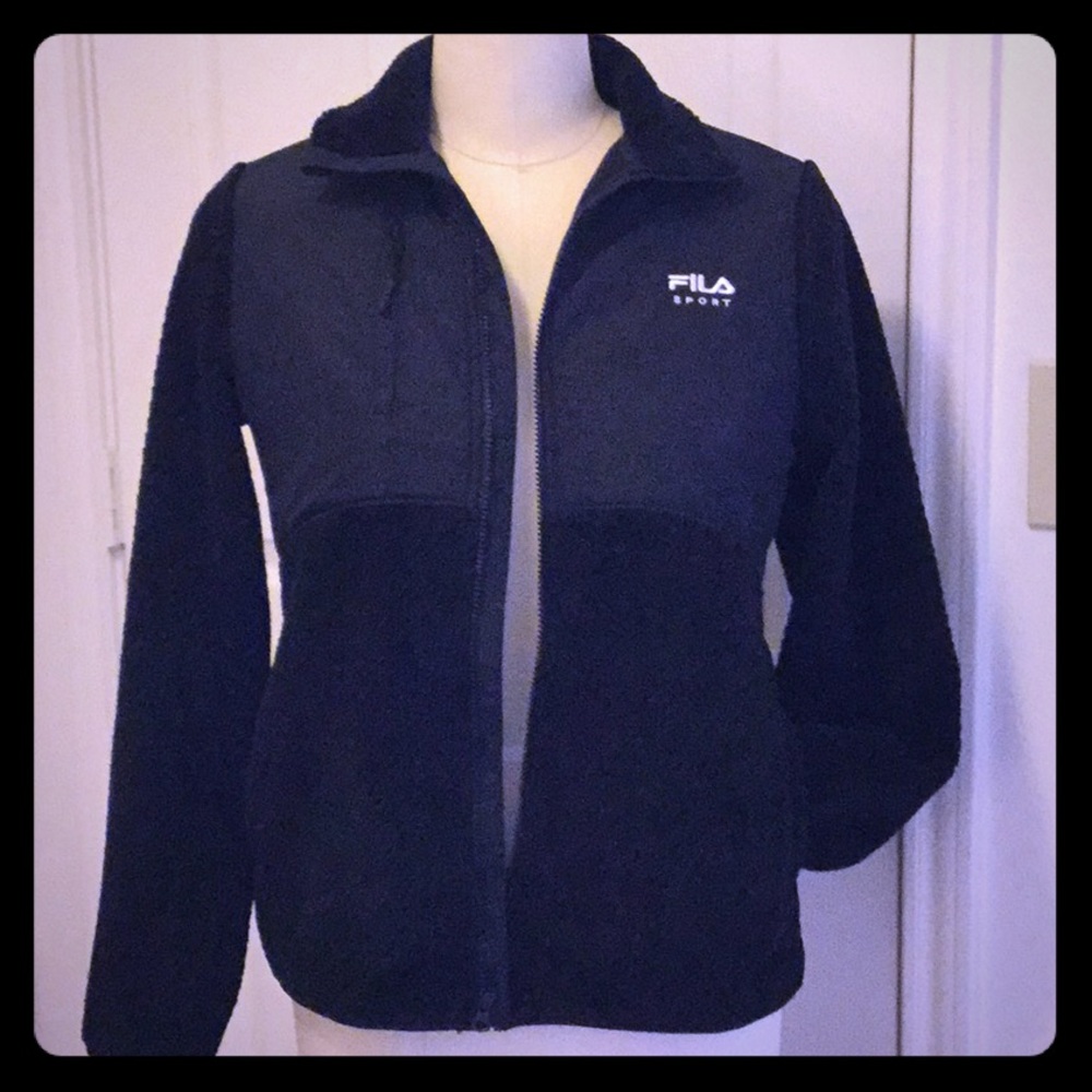 FILA Sport Jacket Faux Fur
